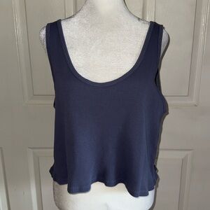 Set Active Waffle Weave Cropped Tank